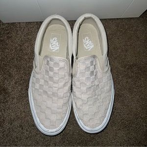 Checkered Vans women’s size 8.5